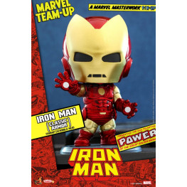Marvel Comics Cosbaby (S) Mini figúrka Iron Man (Classic Armor) 10 cm
